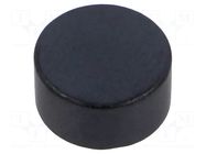 Magnet: permanent; hard ferrite; 9N; Ø: 19.8mm; H: 10mm ELESA+GANTER