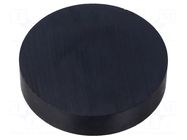 Magnet: permanent; hard ferrite; 29N; Ø: 56mm; H: 12mm ELESA+GANTER