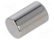 Magnet: permanent; neodymium; 19N; Ø: 7mm; H: 11mm ELESA+GANTER