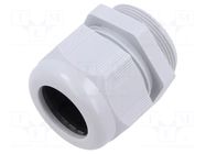 Cable gland; M40; 1.5; IP68; polyamide 6; light grey; HELUTOP® HT HELUKABEL