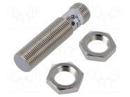 Sensor: inductive; OUT: PNP / NC; 0÷4mm; 6÷36VDC; M12; IP67; 200mA BAUMER