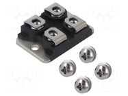 Double independent; 400V; If: 100Ax2; SOT227B; Ifsm: 600A; screw SMC DIODE SOLUTIONS
