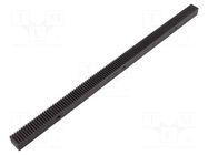 Rail rack; technopolymer PA; with steel core; ZCR; Module: 1 ELESA+GANTER