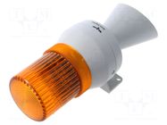 Signaller: lighting-sound; 24VDC; horn,flashing light; orange AUER SIGNAL