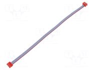Ribbon cable with connectors; Tape ph: 1.27mm; PIN: 4; Len: 0.2m TE Connectivity