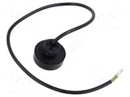 RFID reader; 9.5÷24V; UART; buzzer,LED status indicator; Ø36.2mm DREXIA