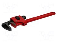 Wrench; adjustable; 1"; Overall len: 210mm; for pipe gripping IRIMO