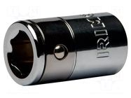 Adapter; HEX 10mm; 3/8"; screwdriver bits IRIMO