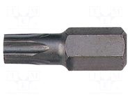 Screwdriver bit; Torx®; TX20; Socket size: 10mm; Overall len: 30mm IRIMO