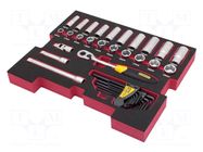 Wrench-set; 6-angles,socket spanner; Mounting: 3/8"; FATMAX® STANLEY