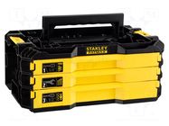 Kit: general purpose; FATMAX®; toolbox; PRO-STACK™; 126pcs. STANLEY