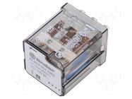 Relay: electromagnetic power; 3PST-NO; Ucoil: 24VDC; Icoil: 125mA FINDER