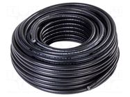 Protective tube; galvanised steel; black; Øint: 16.1mm; IP67 ANAMET EUROPE