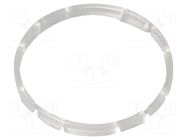 Actuator lens; KOMBITAST®-R-JUWEL; transparent SCHLEGEL