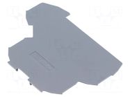 End/partition plate WAGO