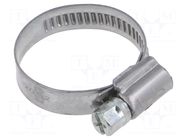Worm gear clamp; W: 9mm; Clamping: 20÷32mm; steel; WD9; W2 KALE