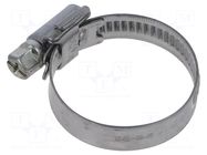 Worm gear clamp; W: 9mm; Clamping: 23÷35mm; steel; WD9; W2 KALE