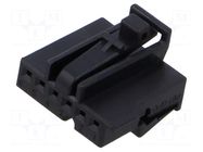 Signal connector 2,54mm 6POS MQS REC COD A TE Connectivity