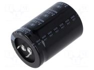 Capacitor: electrolytic; SNAP-IN; 15000uF; 50VDC; Ø35x50mm; ±20% NICHICON