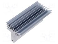 Heatsink: extruded; T; TO218,TO220,TOP3; aluminium; L: 94mm; W: 43mm ALUTRONIC