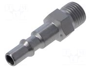 16bar; Thread: G 1/4" external; Splice terminal: quick splice STÄUBLI