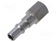 16bar; Thread: G 1/4" internal; Splice terminal: quick splice STÄUBLI