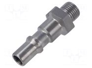 16bar; Thread: G 1/4" external; Splice terminal: quick splice STÄUBLI