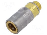 Thread: G 3/8" external; socket; Splice terminal: quick splice STÄUBLI