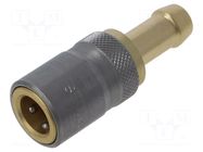 Socket; Splice terminal: quick splice; Connection: 12mm; 9mm STÄUBLI