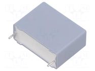 Capacitor: polypropylene; 1uF; 630VDC; 310VAC; THT; ±20%; 22.5mm VISHAY