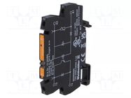 Relay: interface; SPST-NO; Ucntrl: 5VDC; 0.5A; 5÷48VDC; Relay set WEIDMÜLLER