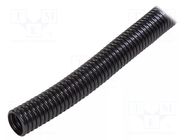 Protective tube; polyetylene; black; Øint: 15.9mm; Øout: 20.7mm PANDUIT
