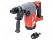 Impact hammer; 0÷1330rpm; 0÷4800/min; 2.5J; FUEL™ Milwaukee
