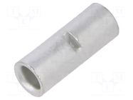 Tip: butt splice; non-insulated; 6mm2; crimped; for cable JST