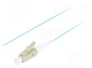 Optic fiber pigtail; OM3; LC/UPC; 2m; Optical fiber: 50/125um LANBERG