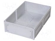 Enclosure: enclosure base; X: 380mm; Y: 560mm; Z: 150mm FIBOX