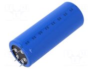 Capacitor: electrolytic; SNAP-IN; 10000uF; 100VDC; Ø40x100mm; ±20% VISHAY