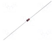 Diode: Zener; 0.5W; 2.4V; bulk; CASE017AG; single diode; 100uA ONSEMI