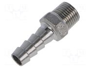 Threaded fitting; connector pipe; max.10bar; L: 30mm PNEUMAT