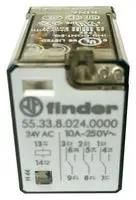 RELAY, 3PDT, 250VAC, 10A