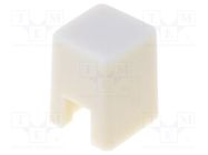 Button; push-in; 5.5mm; -25÷70°C; square; ivory; 4x4mm OMRON Electronic Components