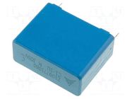 Capacitor: polypropylene; X2; 1uF; 11x20.5x26.5mm; THT; ±20% EPCOS