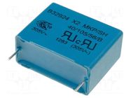 Capacitor: polypropylene; X2; 2.2uF; 14x24.5x31.5mm; THT; ±20% EPCOS