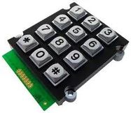 KEYPAD, METAL, IP67, 3X4