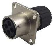 SOCKET, PANEL, 4WAY