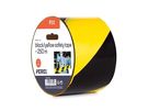 Black/yellow safety barrier - 250 m - reel