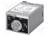 Module: regulator; NTC; temperature; 100÷200°C; SPDT; socket; E5L OMRON