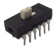 SWITCH, 4PDT, 0.3A, 115VAC, THT