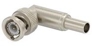 RF COAX CONN, BNC, R/A PLUG, 50 OHM, CBL