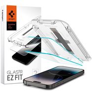 Spigen Glas.tR EZ Fit tempered glass for iPhone 14 Pro - 2 pcs., Spigen